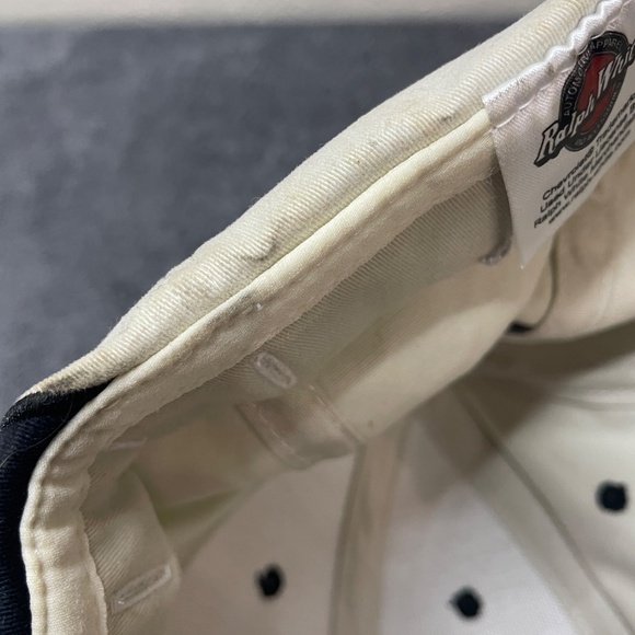 NWT Chevrolet Hat Cap White Black Ralph White Cotton - Picture 8 of 10